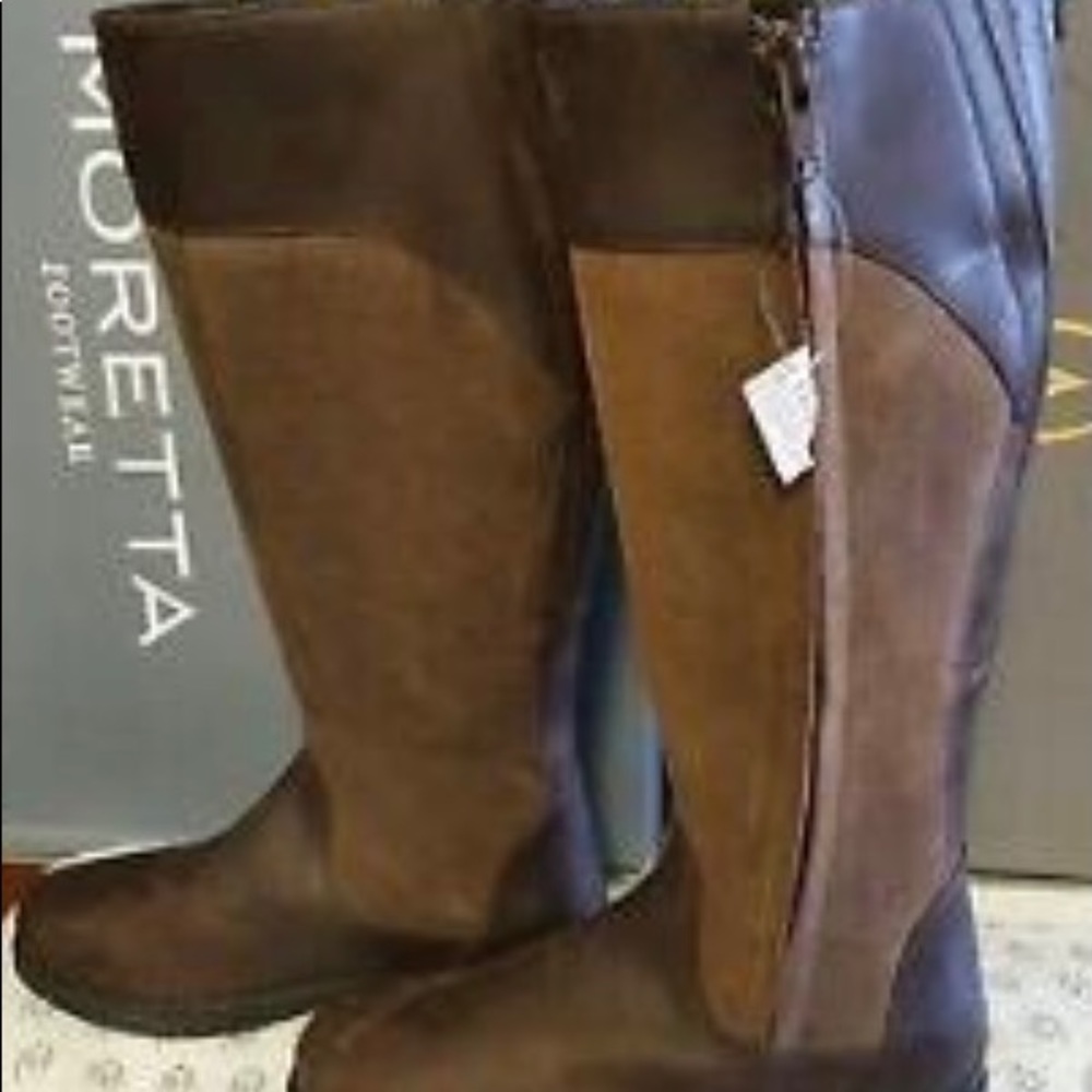 Shires Moretta Pashmina Country Riding Or Fashion Boots size 9 XW. Equestrian